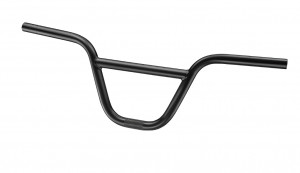 Руль BMX ZOOM MX-317 с перемычкой, сталь, D:22,2xW:620xH:160, чёр.