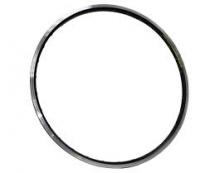 Обод 700С ZLA-022 32 отв., алюминиевый, двойной, пистонированный, шлифованный край