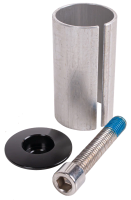 Компрессионная колба HIC TechTeam 31.8 серебро с якорем Drop