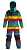 Детский сноубордический комбинезон AIRBLASTER YOUTH FREEDOM SUIT Rainbow stripe от магазина Адреналин