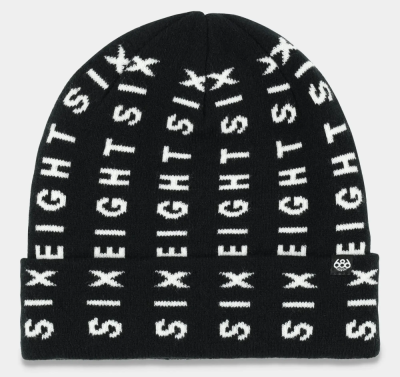 Шапка 686 BARS BEANIE - BLACK Шапка 686 BARS BEANIE - BLACK
