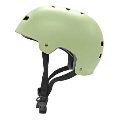 Шлем для роликов и трюковых самокатов  Totem Classic зеленый мат