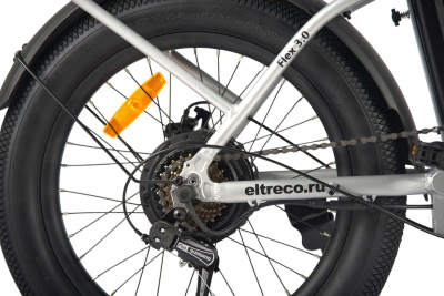 Электровелосипед Eltreco Flex 3.0 синий матовый от магазина Адреналин