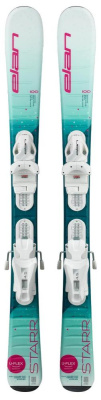 Детские горные лыжи с креплениями Elan Starr + EL 4.5 GW Junior 