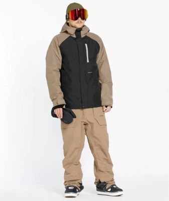 Сноубордическая куртка VOLCOM  DUA INS GORE JACKET CHESTNUT BROWN от магазина Адреналин