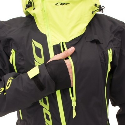 Комбинезон Dragonfly Gravity Premium MAN Black-Yellow Green 2023