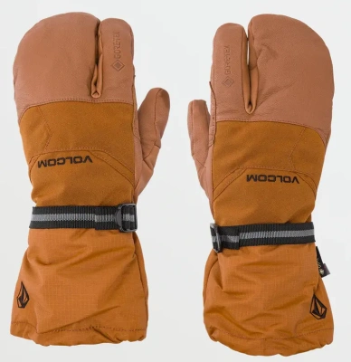 ВАРЕЖКИ сноубордические VOLCOM  GAAAS GORE-TEX TRIGGER MITT Caramel