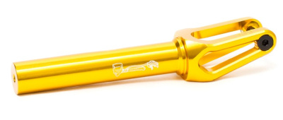 Вилка для трюкового самоката Tilt Tomahawk 120 SCS / HIC (золотой)