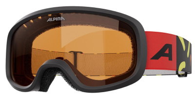 Очки горнолыжные ALPINA Carvy 3.0 XS Red Matt/Orange S2  от магазина Адреналин