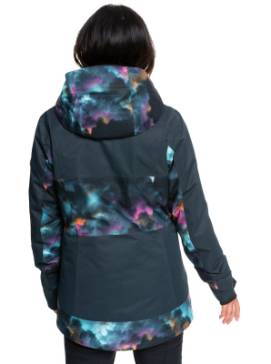 Сноубордическая куртка Ж ROXY Presence Parka TRUE BLACK PENSINE Сноубордическая куртка Ж ROXY Presence Parka TRUE BLACK PENSINE