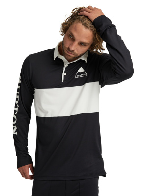 Термобелье Burton ПОЛО М MDWT RUGBY TRUBLK/STOWHT