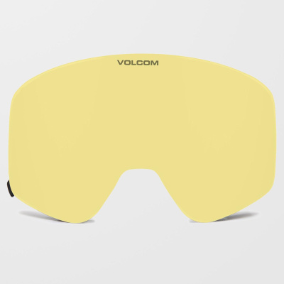 Очки горнолыжные со сменной линзой VOLCOM ODYSSEY MATTE BLACK RED CHROME lens/YELLOW bonus lens от магазина Адреналин