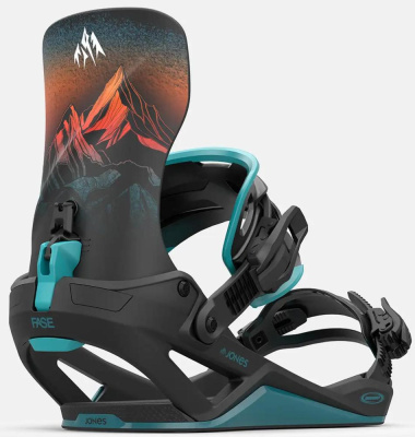 Крепления для сноуборда Jones Mercury FASE Blue Art