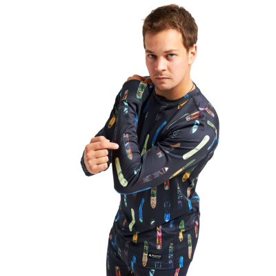 Термобелье кофта Burton MB MDWT CREW HISTORY OF SB BLACK