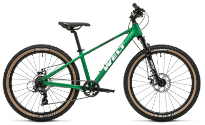 Подростковый велосипед Welt Brave 1.0 24 MD Bizarre Green от магазина Адреналин