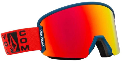 Очки горнолыжные со сменной линзой VOLCOM GARDEN 2 CMS CBT RED CHROME lens/ROSE bonus lens