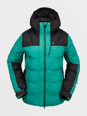 Сноубордическая КУРТКА Ж VOLCOM PUFFLEUP JACKET VIBRANT GREEN