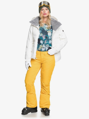 Сноубордические штаны Ж ROXY Backyard Pants GOLDEN ROD Сноубордические штаны Ж ROXY Backyard Pants GOLDEN ROD