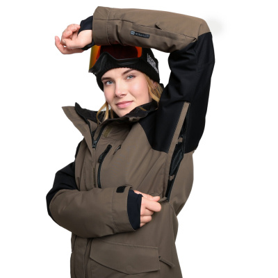 Куртка сноубордическая женская Horsefeathers LUMARA JACKET (tarmac)  от магазина Адреналин
