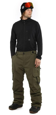 Штаны сноубордические мужские ROWEN PANTS (dark olive) от магазина Адреналин