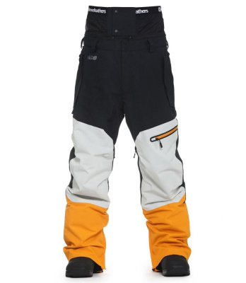 Штаны сноубордические М Horsefeathers NELSON PANTS (black/radiant yellow) 