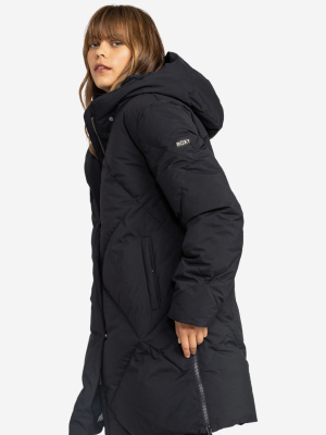 Картинка Куртка утепленная женская ROXY ABBIE JK черная от магазина Адреналин Куртка утепленная женская ROXY ABBIE JK черная от магазина Адреналин