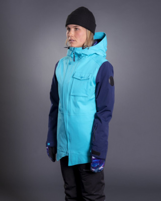 Горнолыжная куртка женская ARMADA Helena Insulated Jacket Peacock (3)