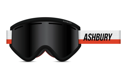Горнолыжные очки со сменной линзой ASHBURY BLACKBIRD SKYHAWK (DARK SMOKE LENS/YELLOW SPARE)