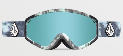 Очки горнолыжные со сменной линзой VOLCOM  ATTUNGA SPRITZ/BLACK ICE CHROME Lens/DARK GREY bonus lens от магазина Адреналин