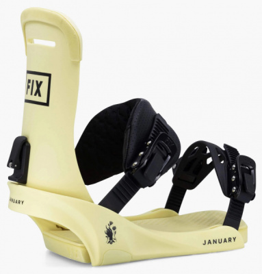 Крепления для сноуборда женские FIX January SunFlower Крепления для сноуборда женские FIX January SunFlower