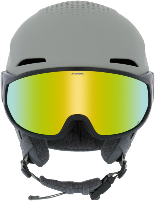 Картинка Горнолыжный шлем с визором Alpina Alto Q-Lite Moon-Grey Matt (Gold Mirror) от магазина Адреналин Горнолыжный шлем с визором Alpina Alto Q-Lite Moon-Grey Matt (Gold Mirror) от магазина Адреналин