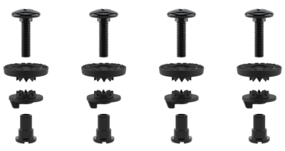 UNION болты HIGHBACK TO ANKLE STRAP HARDWARE BLACK