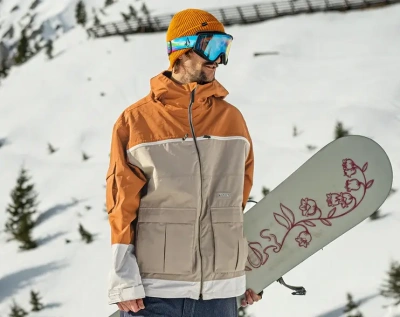 Сноубордическая куртка VOLCOM  NIGHTBREAKER 20K JKT CHESTNUT BROWN