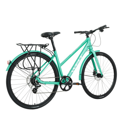 Велосипед женский городской Welt Highway 700C Lady 2023 Mint Green от магазина Адреналин