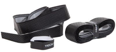 Намотки на руль TechTeam  TT-2 черные с перфорацией