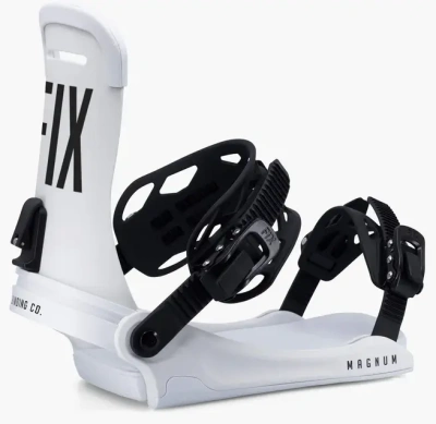 Крепления для сноуборда FIX Magnum  white 2024-25 Крепления для сноуборда FIX Magnum  white 2024-25