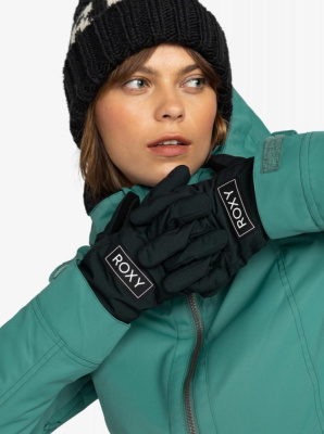 Перчатки сноубордические женские ROXY FRESHFIELD GLOVES TRUE BLACK  Перчатки сноубордические женские ROXY FRESHFIELD GLOVES TRUE BLACK