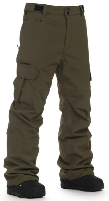 Штаны сноубордические мужские ROWEN PANTS (dark olive) от магазина Адреналин
