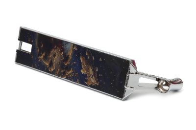 Дека для трюкового самоката Комета Дредноут 5,5 x 22' Хром