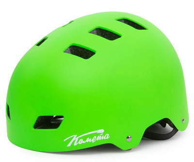 Шлем Комета для трюковых самокатов Интегра Зеленый  от магазина Адреналин