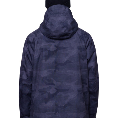 Сноубордическая куртка 686 MNS GEO JACKET BLACK CAMO COLORBLOCK от магазина Адреналин
