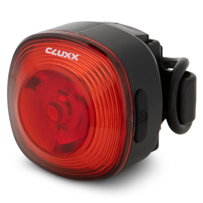 Фонарь велосипедный задний CLUXX Visioner 25 Black/Red